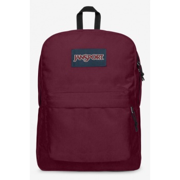 jansport superbreak one backpack red 100% polyester