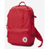 converse straight edge backpack red 100% polyester
