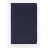 vuch barion wallet blue genuine leather, polyester