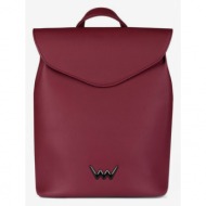 vuch hilar backpack red artificial leather