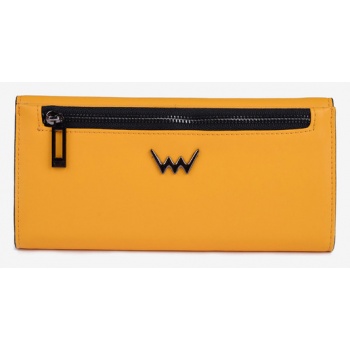vuch sanny wallet yellow top - 100% leather σε προσφορά