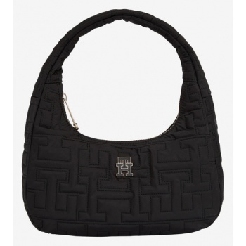 tommy hilfiger handbag black 100% textile σε προσφορά