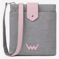 vuch vigo handbag grey polyurethane, polyester