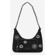 desigual jimenas medley handbag black 100% polyester