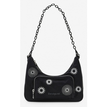 desigual jimenas medley handbag black 100% polyester σε προσφορά
