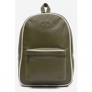 diesel backpack green 75 % polyuretane, 25 % polyester