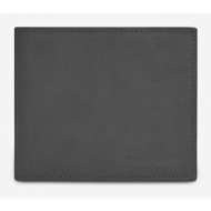 vuch merle wallet grey genuine leather