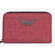 vuch ezra wallet red recycled oxford