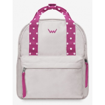 vuch zimbo backpack pink recycled oxford