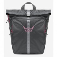 vuch mellora backpack grey polyester