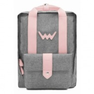 vuch tyrees backpack grey polyester