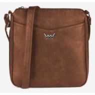 vuch neliss cross body bag brown faux leather