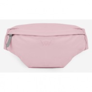 vuch bizzy waist bag pink polyester