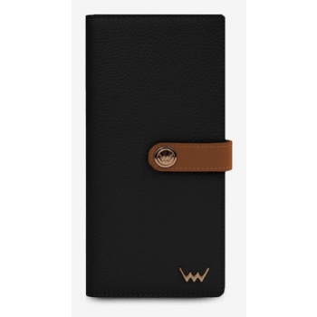 vuch verdi wallet black genuine leather σε προσφορά