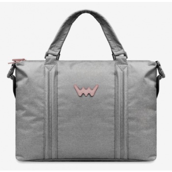 vuch carola travel bag grey polyester σε προσφορά
