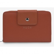 vuch ebba wallet brown genuine leather
