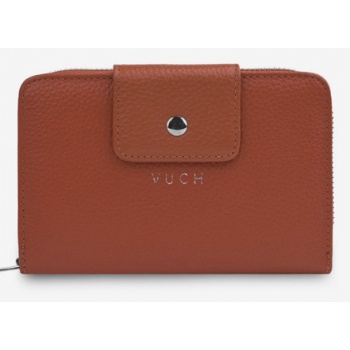 vuch ebba wallet brown genuine leather σε προσφορά