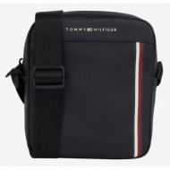 tommy hilfiger pique mini reporter bag black polyurethane