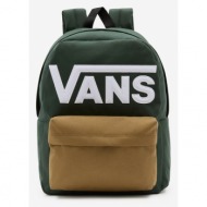 vans old skool backpack green outer part - polyester; lining - polyester