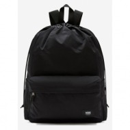 vans old skool cinch backpack black outer part - 100% nylon; lining - 100% polyester