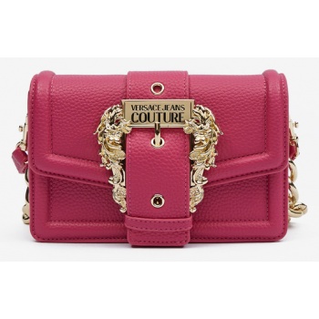 versace jeans couture handbag pink artificial leather σε προσφορά