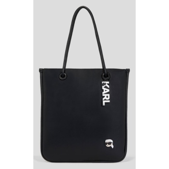 karl lagerfeld handbag black polyurethane