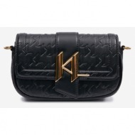 karl lagerfeld handbag black main part - recycled polyurethane; main part 1 - polyurethane; lining -