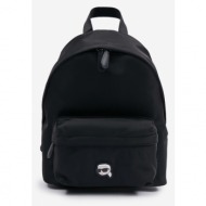 karl lagerfeld backpack black recycled polyamide, polyester, polyurethane