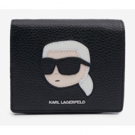 karl lagerfeld wallet black cowhide