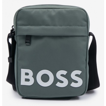 boss catch 2.0 cross body bag green recycled polyester σε προσφορά