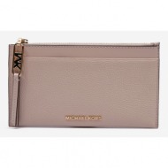 michael kors card case wallet pink genuine leather