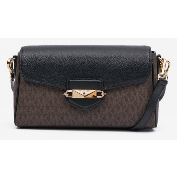 michael kors cross body bag brown 89% polyvinyl, 10%