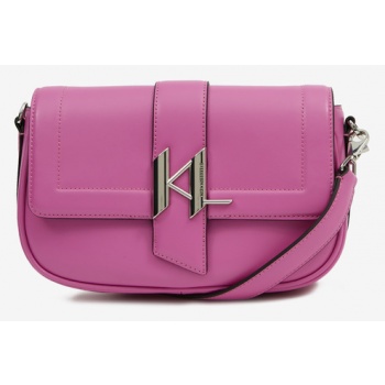 karl lagerfeld shooting stars cross body bag pink genuine σε προσφορά