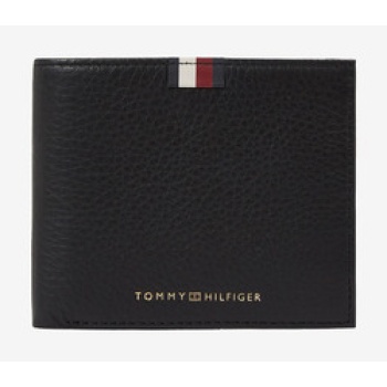 tommy hilfiger wallet black genuine leather σε προσφορά