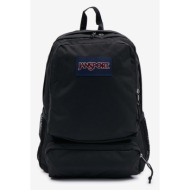 jansport doubleton backpack black polyester