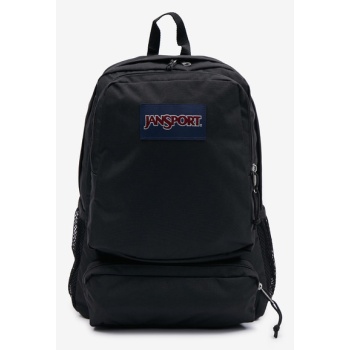 jansport doubleton backpack black polyester σε προσφορά