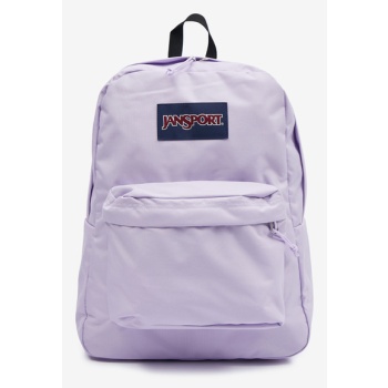 jansport superbreak one backpack violet polyester σε προσφορά