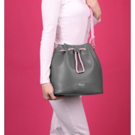 vuch nereide handbag grey artificial leather