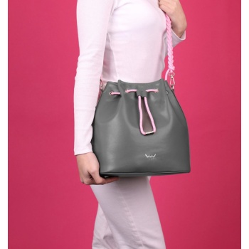 vuch nereide handbag grey artificial leather σε προσφορά