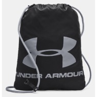 under armour ua ozsee gymsack black 50% polyester, 50% nylon