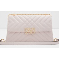 aldo glarewien handbag pink synthetic
