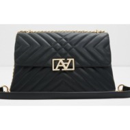 aldo glarewien handbag black synthetic