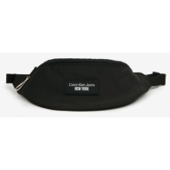 calvin klein jeans waist bag black 100 % recycled polyester
