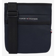 tommy hilfiger cross body bag blue recycled polyester, polyester