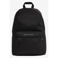 tommy hilfiger backpack black recycled polyester, polyester