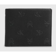 calvin klein jeans wallet black 100% real leather