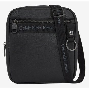 calvin klein jeans cross body bag black 100% polyurethane σε προσφορά