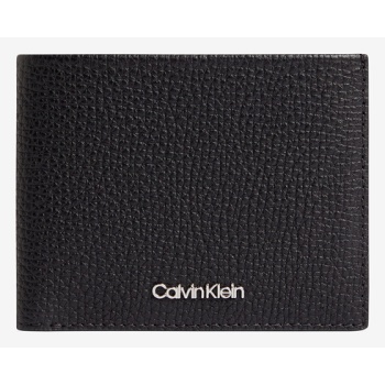 calvin klein wallet black genuine leather σε προσφορά