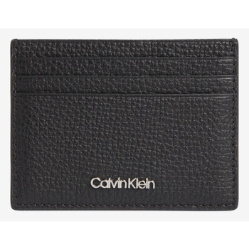 calvin klein wallet black genuine leather σε προσφορά