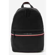 tommy hilfiger backpack black polyurethane